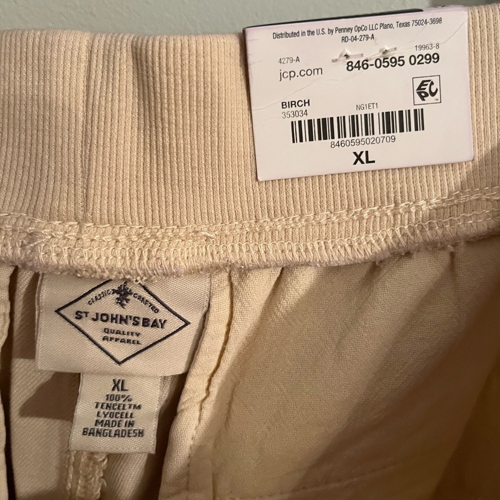 3 NEW Pairs of Pants- St. John's Bay Wide Leg Crop High Rise Pants - Picture 5 of 16